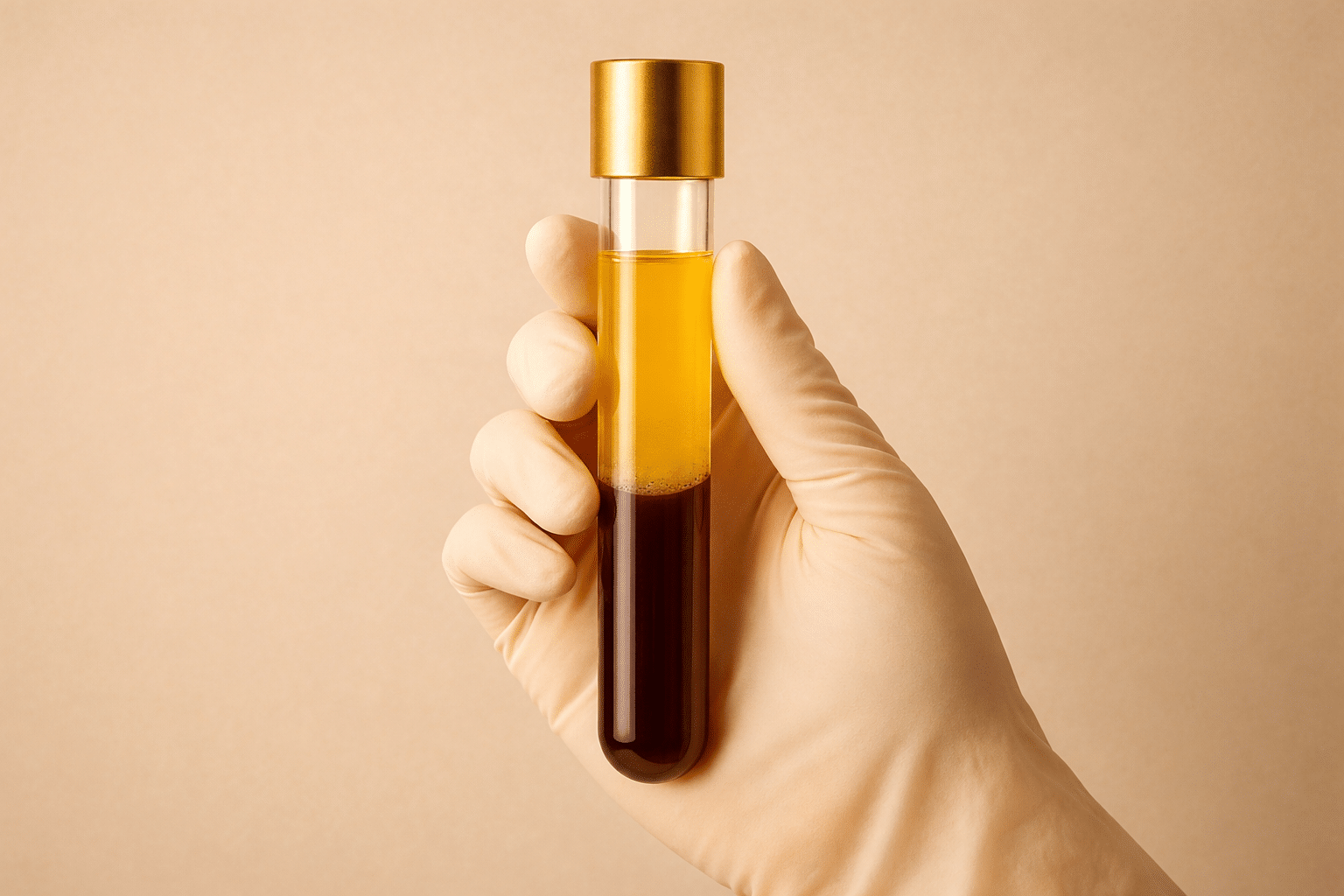 Plasma rico en plaquetas preparado para tratamiento facial regenerativo