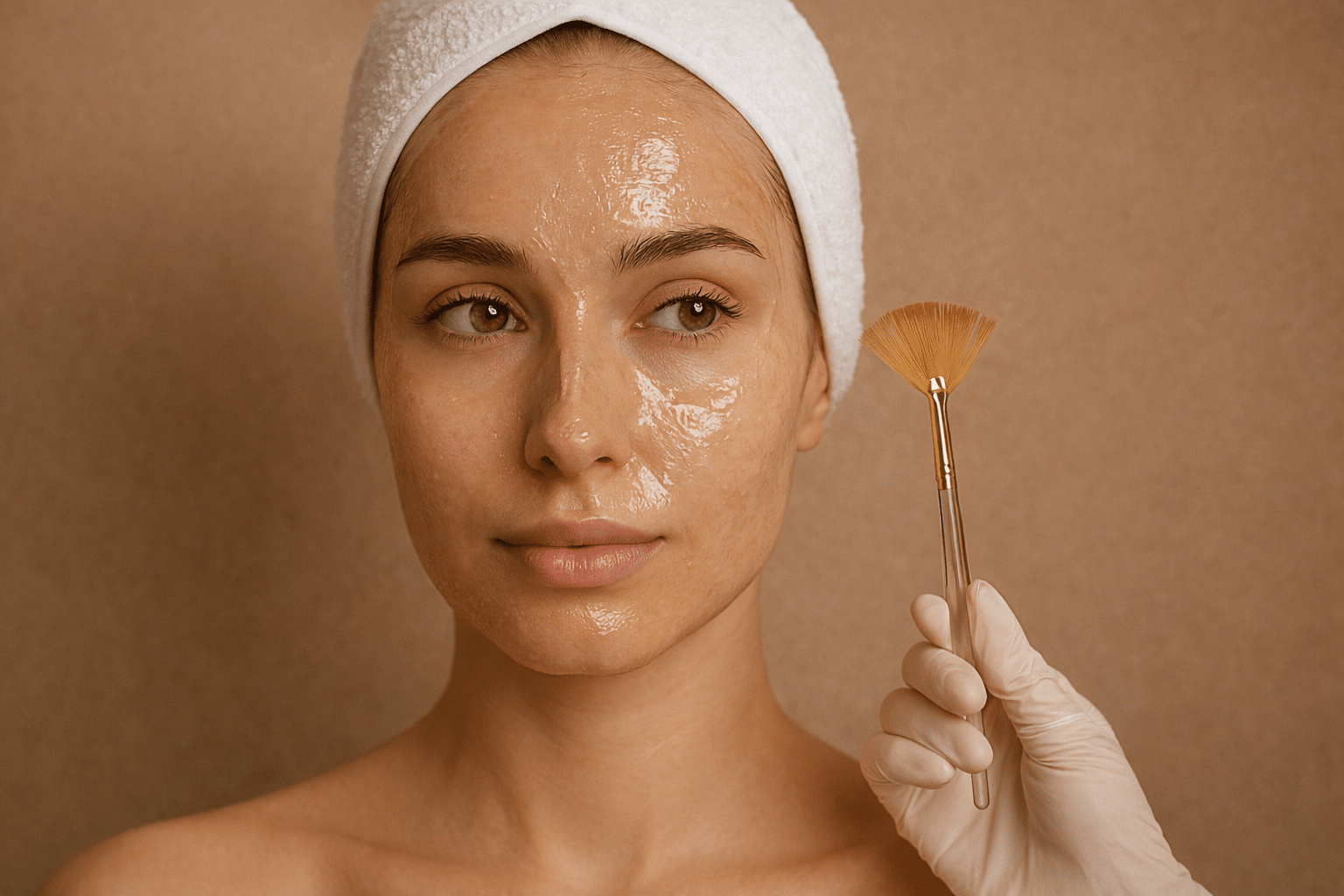 Peeling médico facial aplicado de forma controlada para renovación profunda de la piel